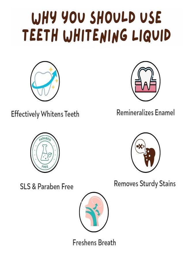 COCO CRUSH Oral Care Combo of Ayurvedic Coconut Oil Pulling & Teeth Whitening Liquid- Fights Plaque, Strengthens Gum| Extra Virgin, 100% Pure & Natural | Protect teeth, gums, and mouth (200ML (2x100ML)) - Image 5